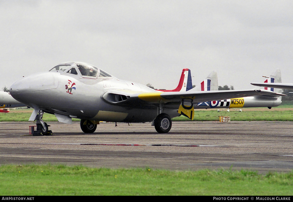 Aircraft Photo of G-VTII | De Havilland D.H. 115 Vampire T11 | AirHistory.net #86471