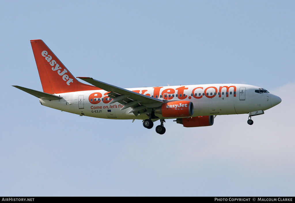 Aircraft Photo of G-EZJT | Boeing 737-73V | EasyJet | AirHistory.net #86472