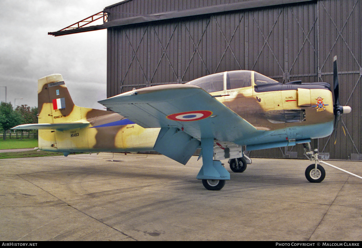 Aircraft Photo of N14113 / 51-7545 | North American AT-28D Trojan | France - Air Force | AirHistory.net #86492