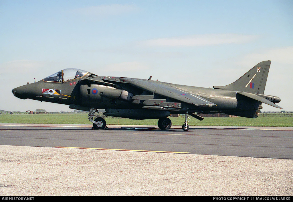 Aircraft Photo of ZD347 | British Aerospace Harrier GR5 | UK - Air Force | AirHistory.net #86496