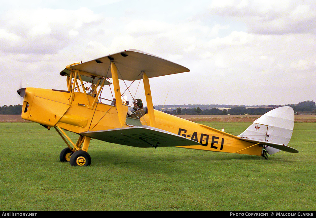 Aircraft Photo of G-AOEI | De Havilland D.H. 82A Tiger Moth II | AirHistory.net #86498