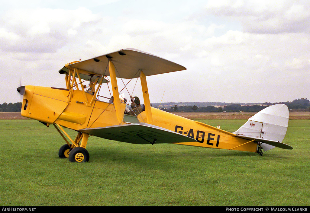 Aircraft Photo of G-AOEI | De Havilland D.H. 82A Tiger Moth II | AirHistory.net #86498