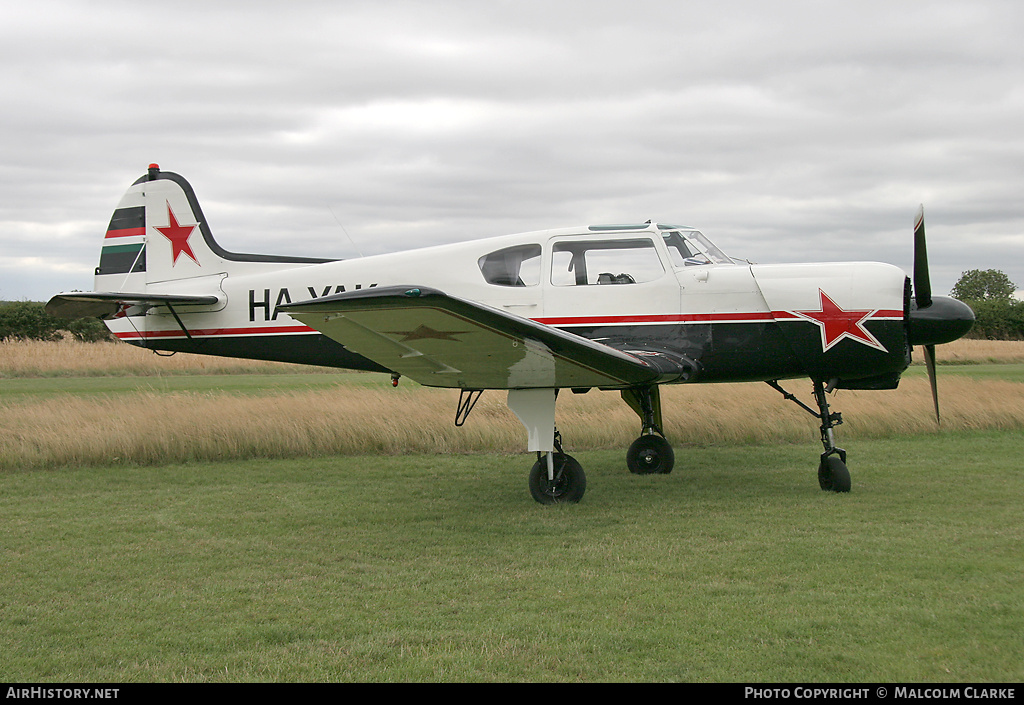 Aircraft Photo of HA-YAK | Yakovlev Yak-18T | AirHistory.net #86504