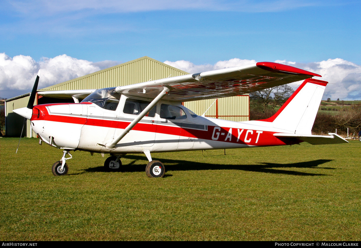 Aircraft Photo of G-AYCT | Reims F172H | AirHistory.net #86521