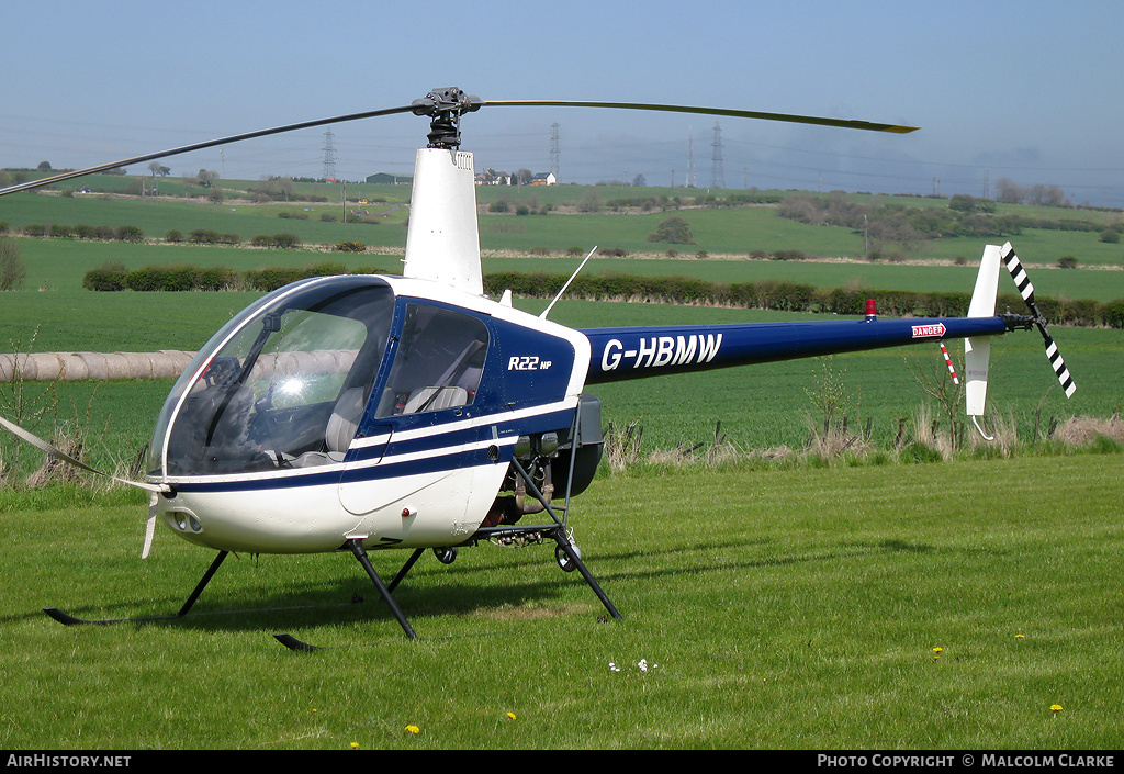 Aircraft Photo of G-HBMW | Robinson R-22 | AirHistory.net #86542