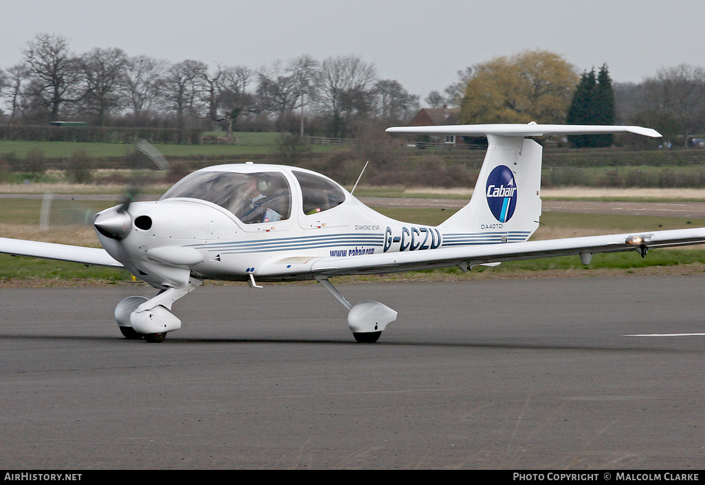 Aircraft Photo of G-CCZU | Diamond DA40D Diamond Star TDI | AirHistory.net #86551