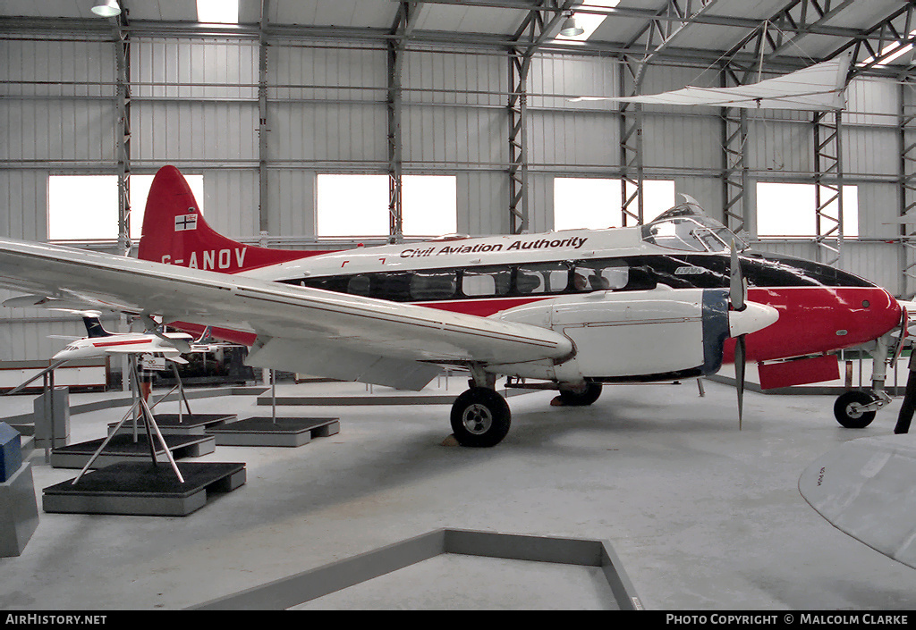 Aircraft Photo of G-ANOV | De Havilland D.H. 104 Dove 6 | Civil Aviation Authority - CAA | AirHistory.net #86567