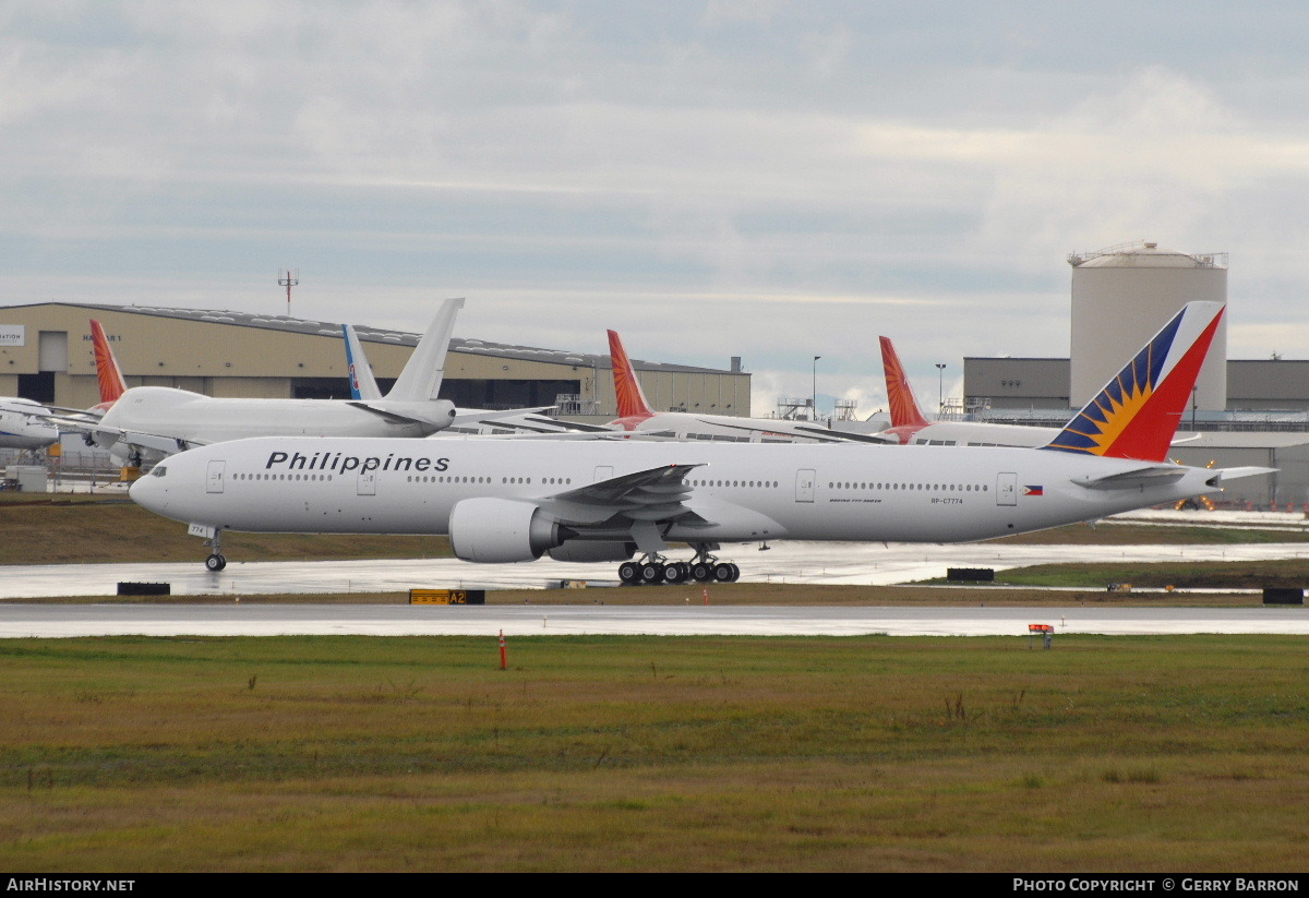 Aircraft Photo of RP-C7774 | Boeing 777-3F6/ER | Philippine Airlines | AirHistory.net #86575