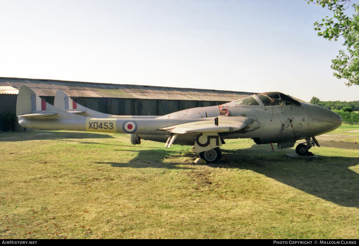 Aircraft Photo of XD453 | De Havilland D.H. 115 Vampire T11 | UK - Air Force | AirHistory.net #86579