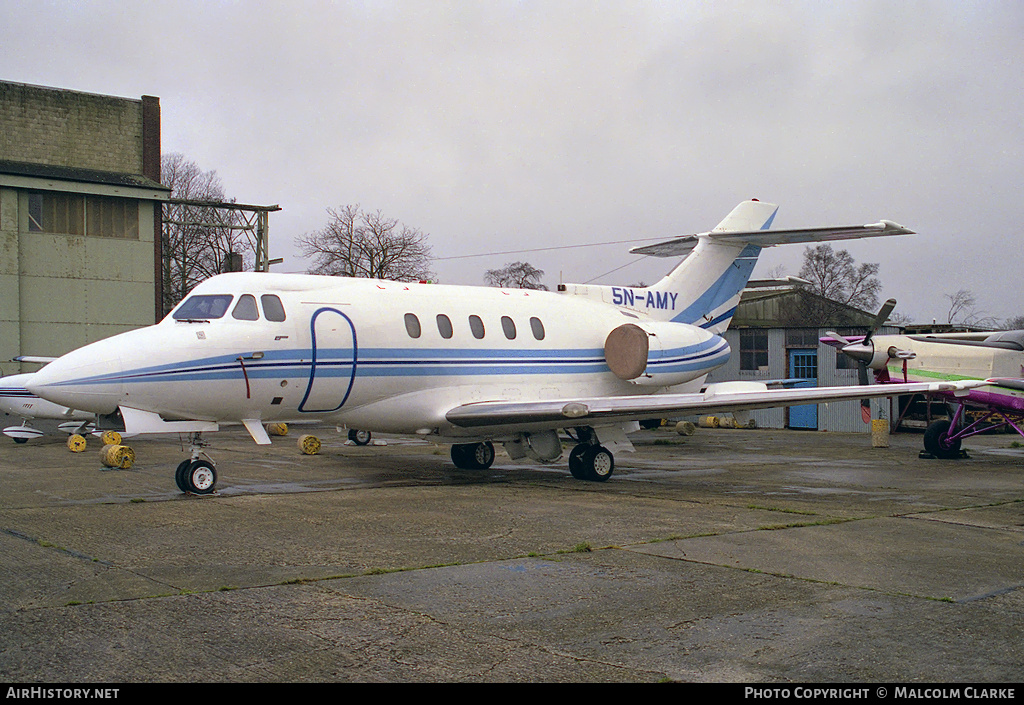 Aircraft Photo of 5N-AMY | Hawker Siddeley HS-125-F403B | AirHistory.net #86596