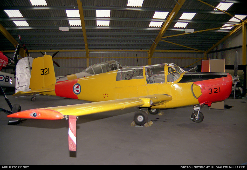 Aircraft Photo of 321 | Saab 91B-2 Safir | Norway - Air Force | AirHistory.net #86607