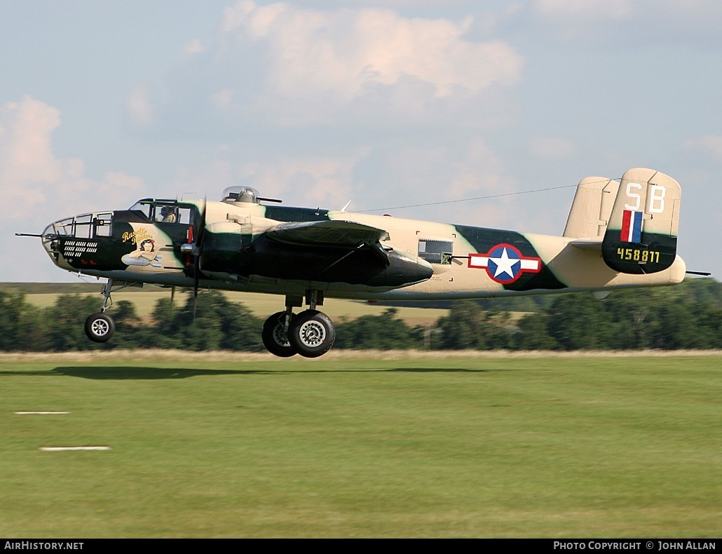 Aircraft Photo of HB-RDE / 458811 | North American B-25J Mitchell | USA - Air Force | AirHistory.net #86610