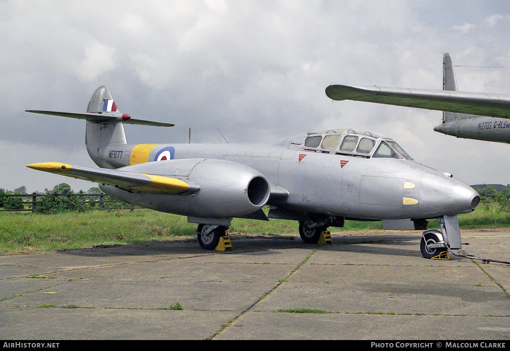 Aircraft Photo of G-BPOA / WF877 | Gloster Meteor T7 | UK - Air Force | AirHistory.net #86614