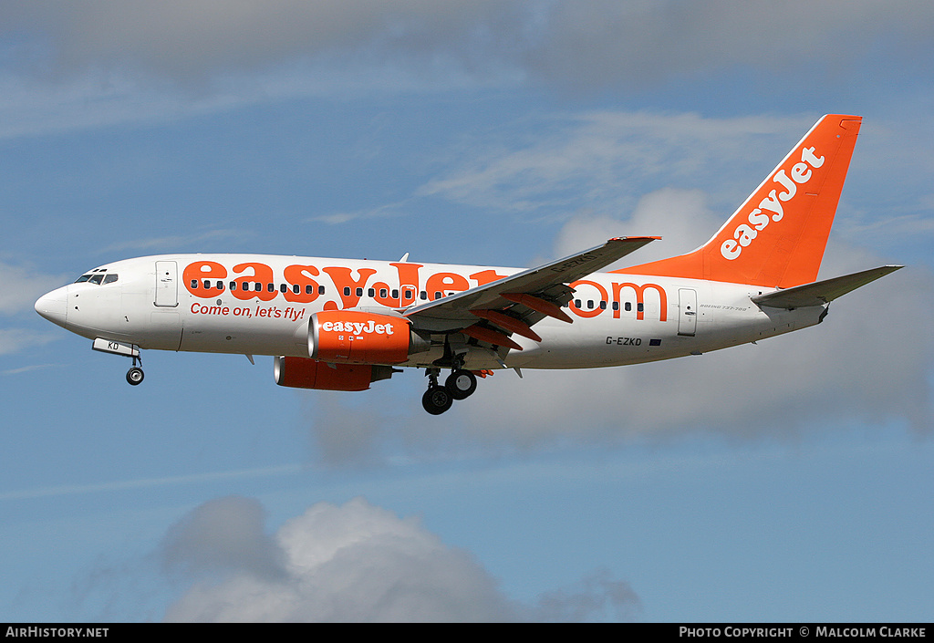 Aircraft Photo of G-EZKD | Boeing 737-73V | EasyJet | AirHistory.net #86624