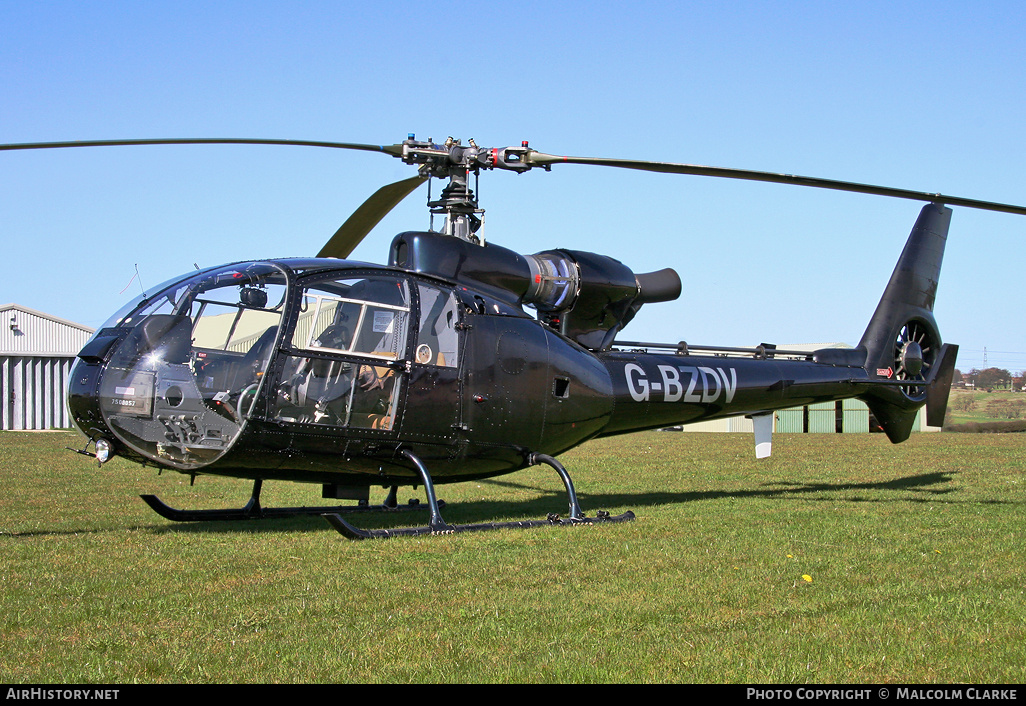 Aircraft Photo of G-BZDV | Aerospatiale SA-341C Gazelle HT2 | AirHistory.net #86637