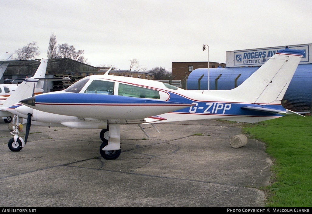 Aircraft Photo of G-ZIPP | Cessna E310Q | AirHistory.net #86644
