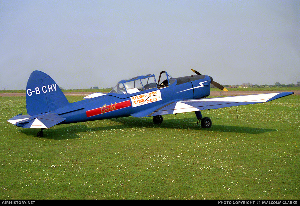 Aircraft Photo of G-BCHV | De Havilland DHC-1 Chipmunk Mk22 | Oliver Flying Circus | AirHistory.net #86648