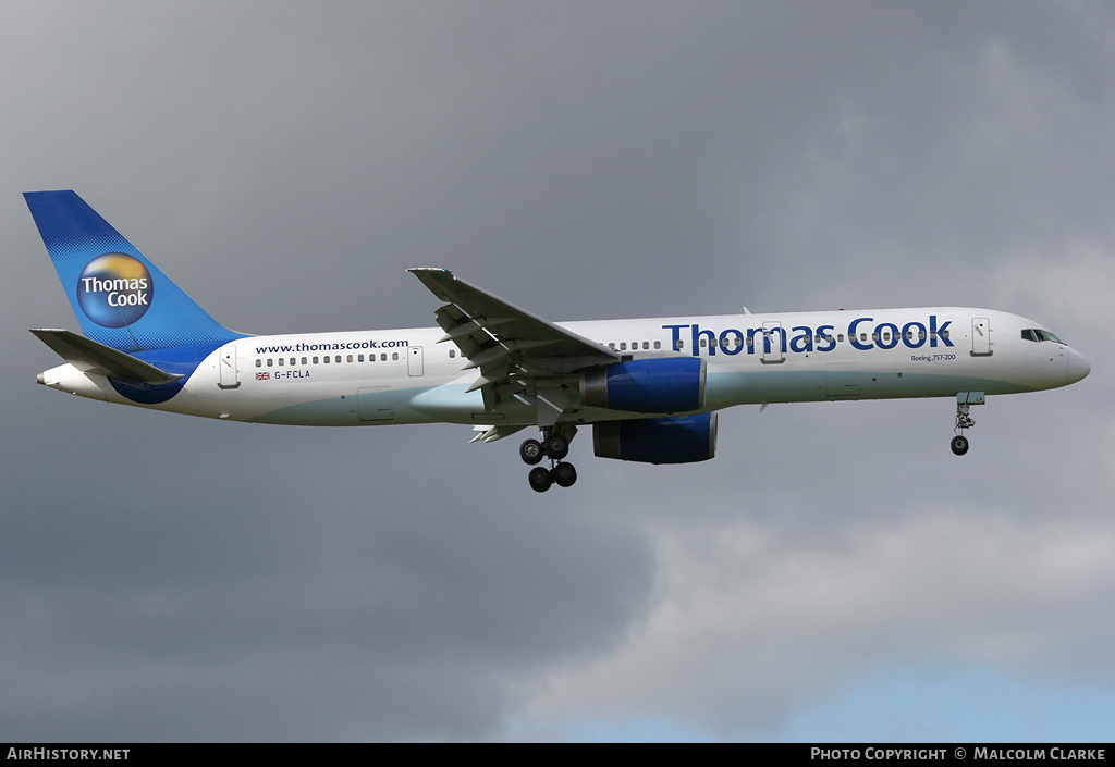 Aircraft Photo of G-FCLA | Boeing 757-28A | Thomas Cook Airlines | AirHistory.net #86652