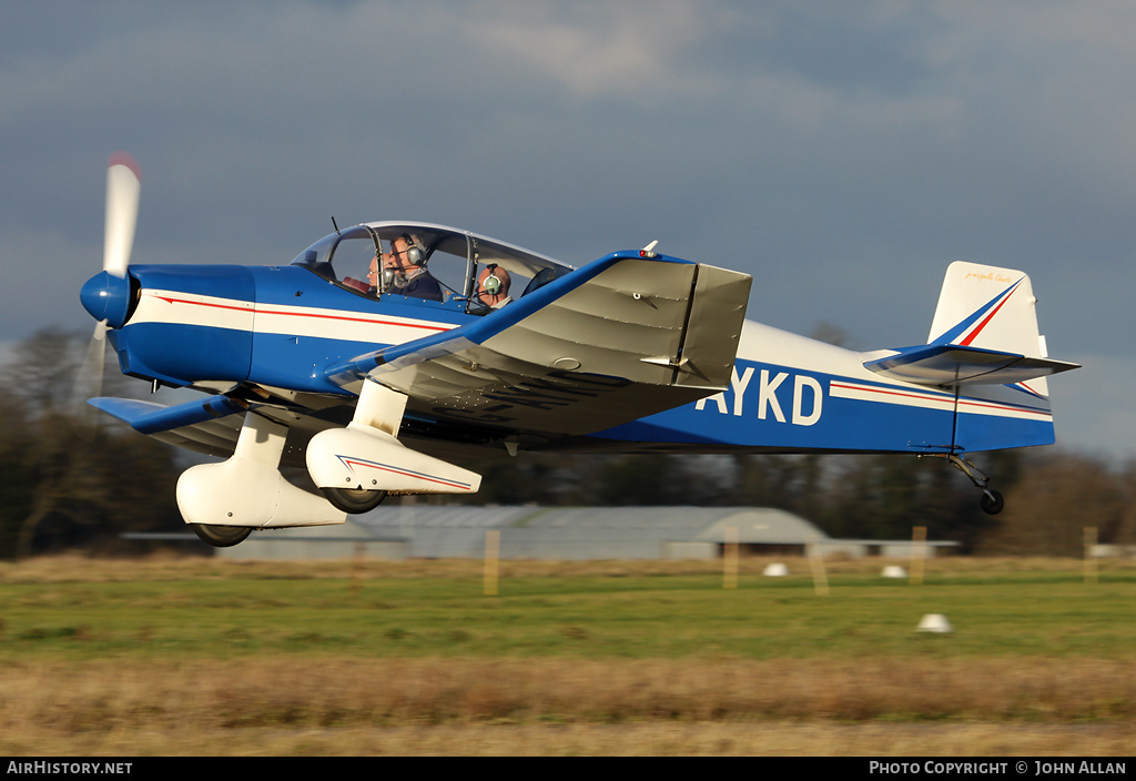 Aircraft Photo of G-AYKD | SAN Jodel DR-1050 Ambassadeur | AirHistory.net #86662