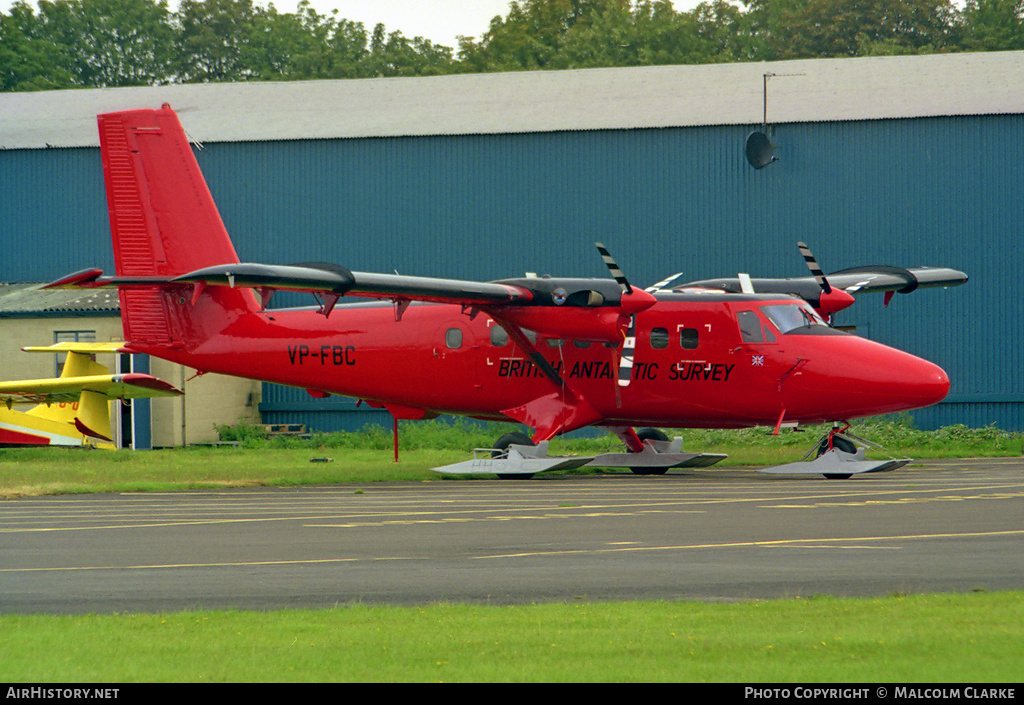 Aircraft Photo of VP-FBC | De Havilland Canada DHC-6-300 Twin Otter | British Antarctic Survey | AirHistory.net #86663
