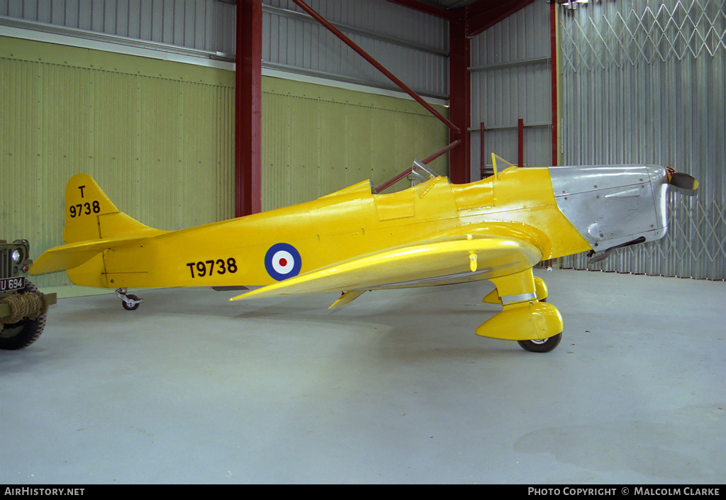 Aircraft Photo of G-AKAT / T9738 | Miles M.14A Hawk Trainer 3 | UK - Air Force | AirHistory.net #86683