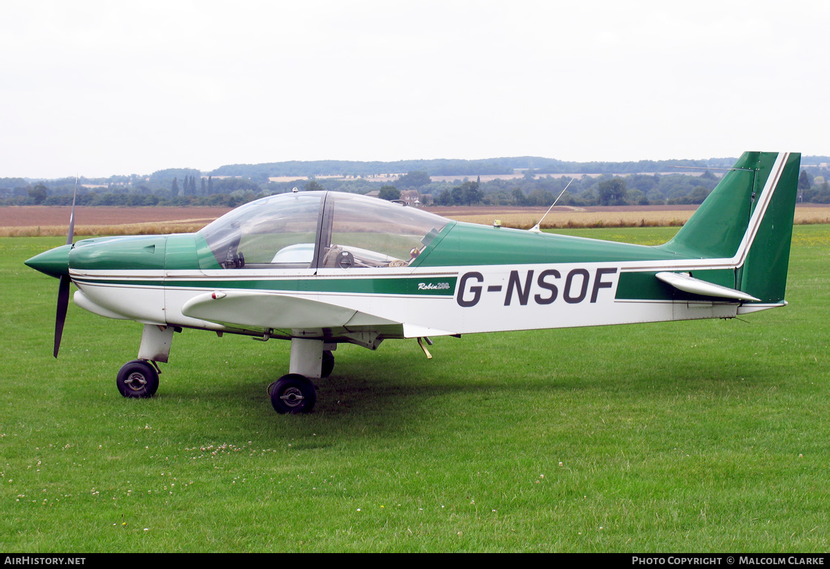 Aircraft Photo of G-NSOF | Robin HR-200-120B | AirHistory.net #86689