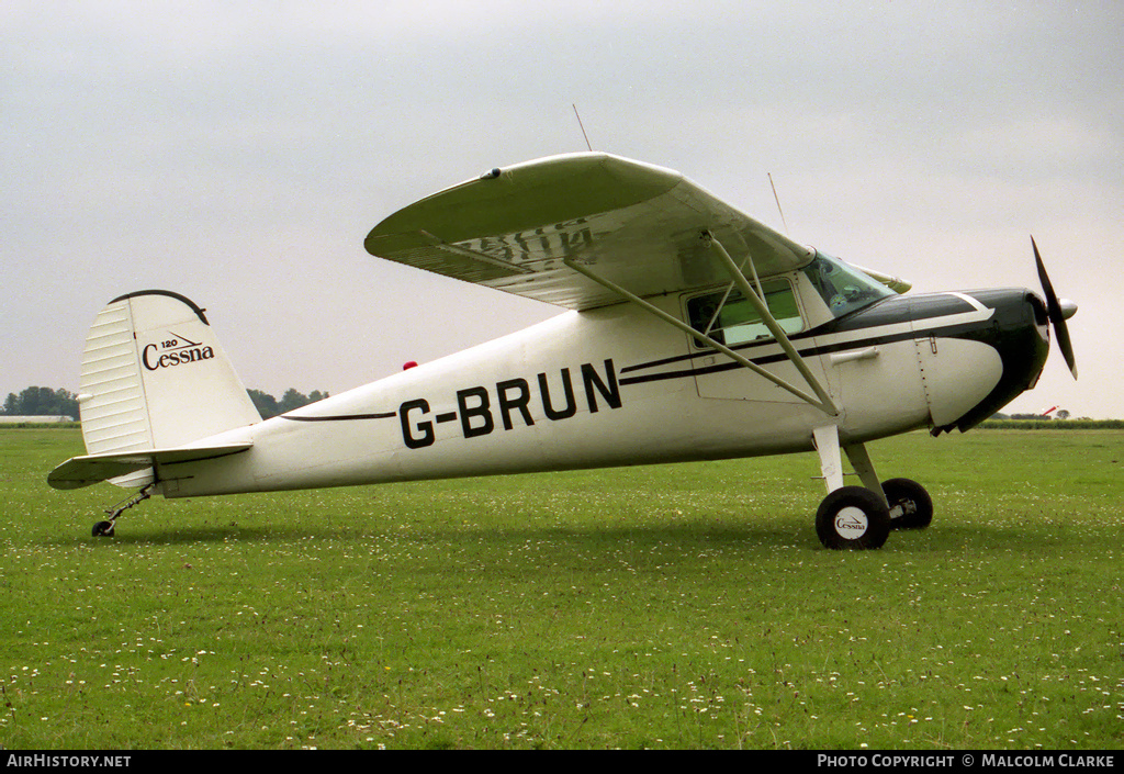 Aircraft Photo of G-BRUN | Cessna 120 | AirHistory.net #86699