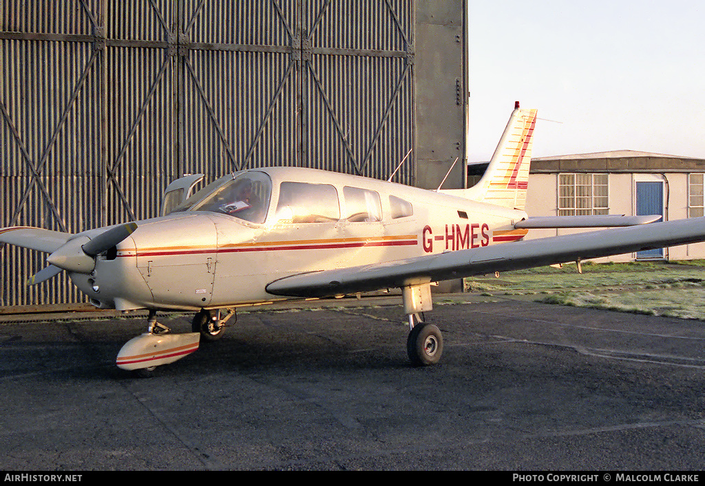 Aircraft Photo of G-HMES | Piper PA-28-161 Warrior II | AirHistory.net #86703