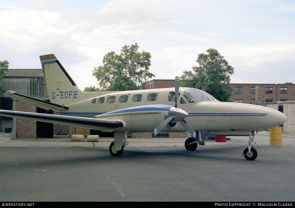 Aircraft Photo of G-SOFE | Cessna 441 Conquest | AirHistory.net #86712