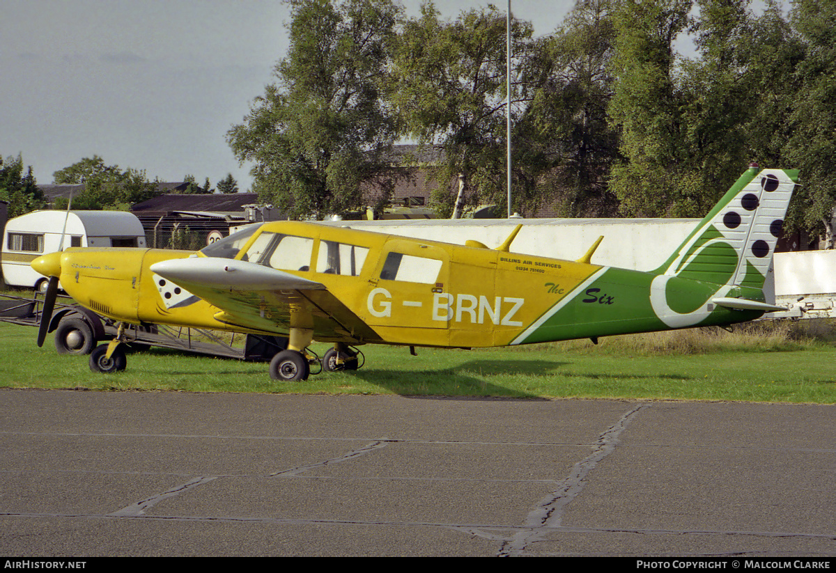 Aircraft Photo of G-BRNZ | Piper PA-32-300 Cherokee Six B | AirHistory.net #86725