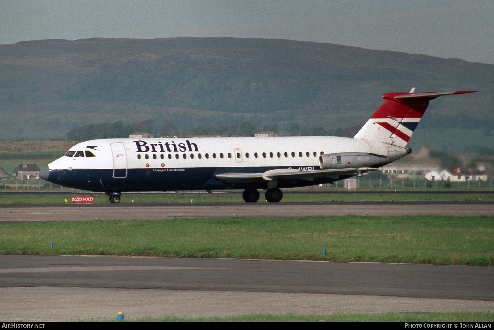 Aircraft Photo of G-AWBL | BAC 111-416EK One-Eleven | British Airways | AirHistory.net #86735