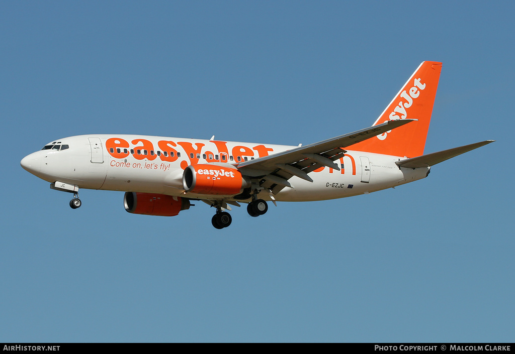 Aircraft Photo of G-EZJC | Boeing 737-73V | EasyJet | AirHistory.net #86736