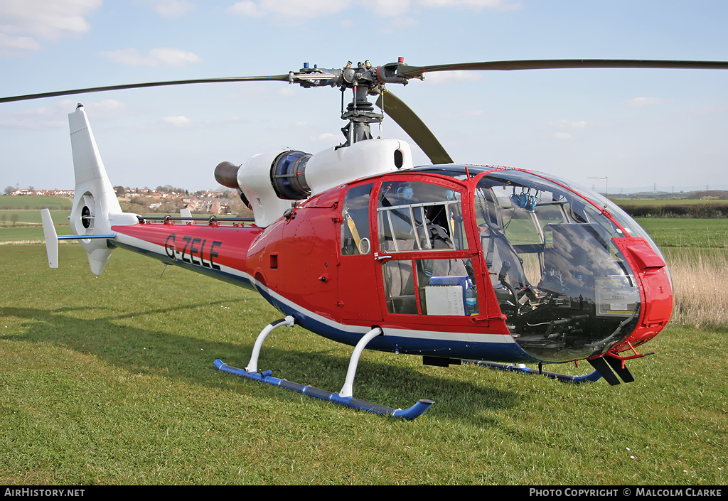 Aircraft Photo of G-ZELE | Aerospatiale SA-341C Gazelle HT2 | AirHistory.net #86760