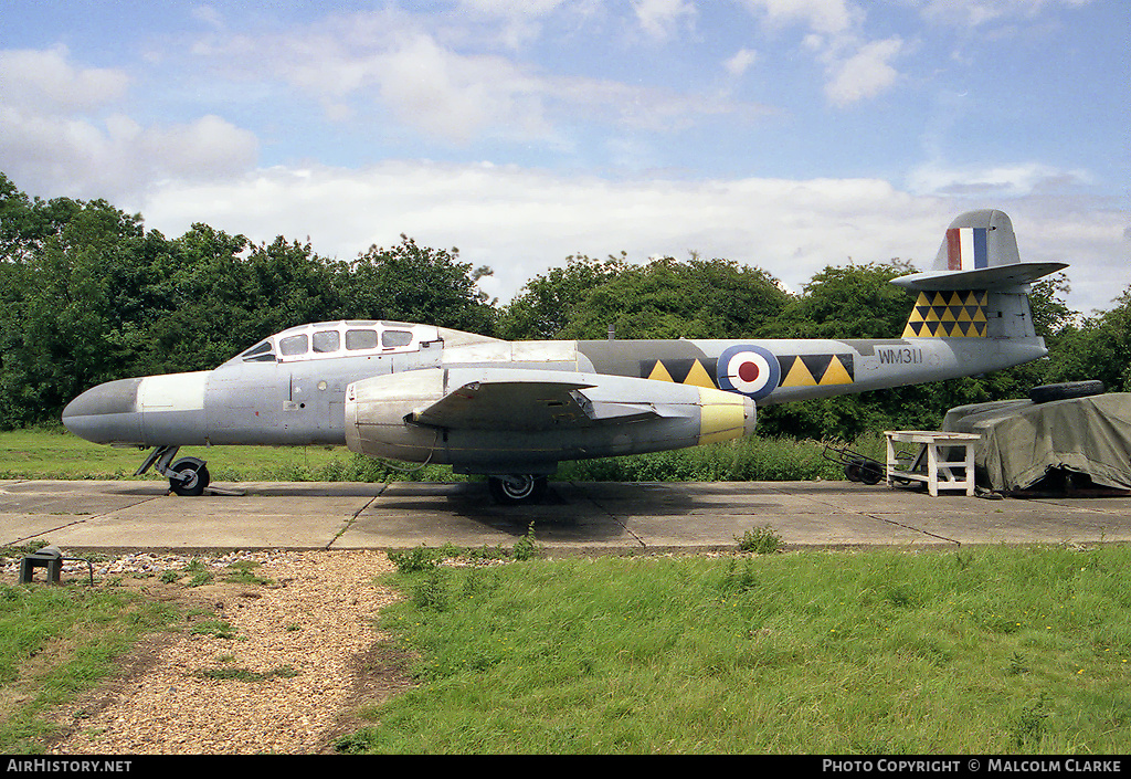 Aircraft Photo of WM311 | Gloster Meteor TT20 | UK - Air Force | AirHistory.net #86763