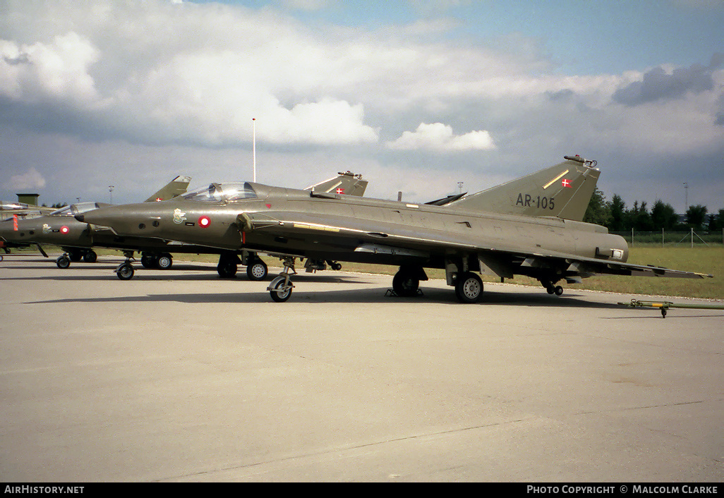 Aircraft Photo of AR-105 | Saab RF-35 Draken | Denmark - Air Force | AirHistory.net #86777