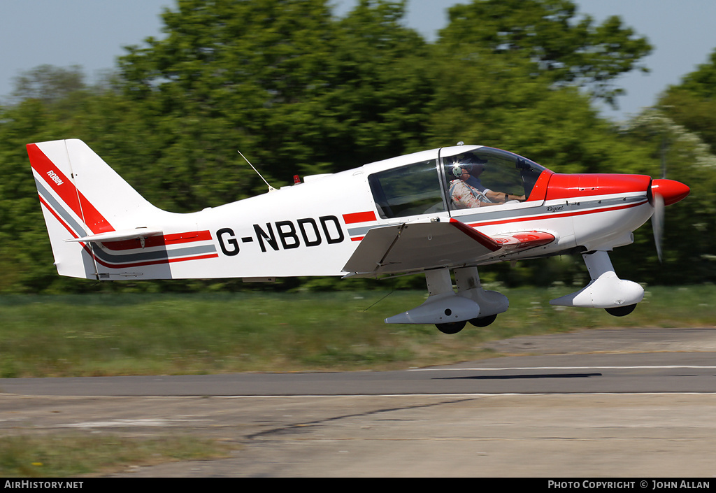 Aircraft Photo of G-NBDD | Robin DR-400-180 Regent | AirHistory.net #86796