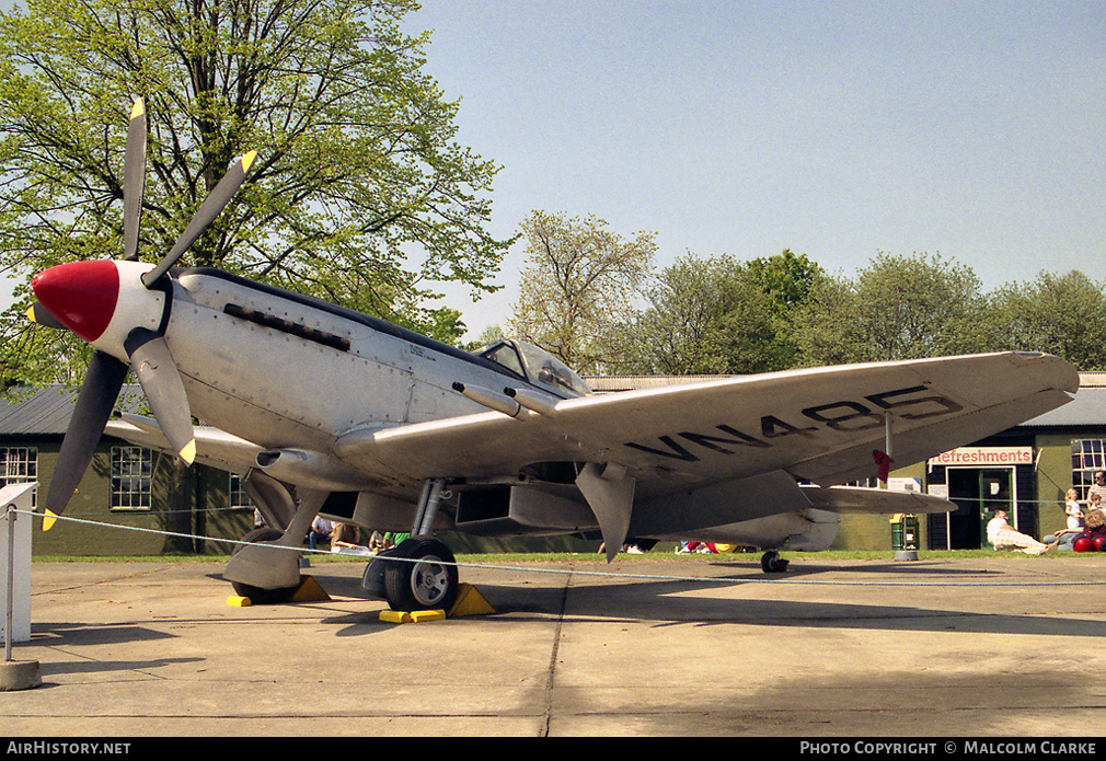 Aircraft Photo of VN485 | Supermarine 356 Spitfire F24 | UK - Air Force | AirHistory.net #86802