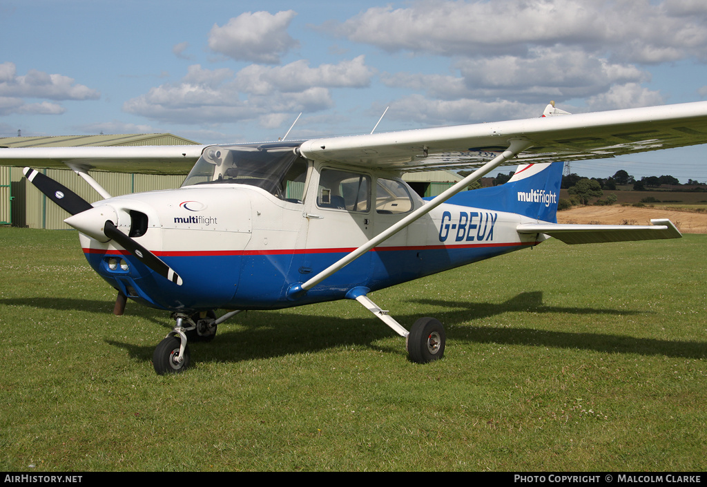 Aircraft Photo of G-BEUX | Reims F172N | Multiflight | AirHistory.net #86806