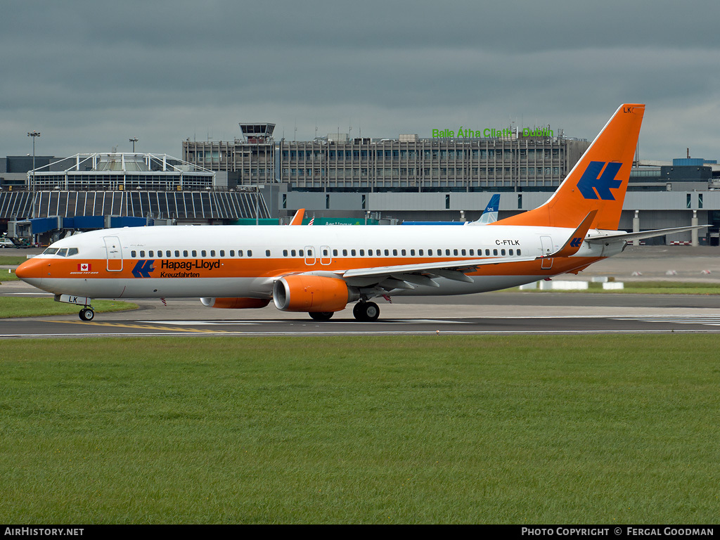 Aircraft Photo of C-FTLK | Boeing 737-8K5 | Hapag-Lloyd | AirHistory.net #86826