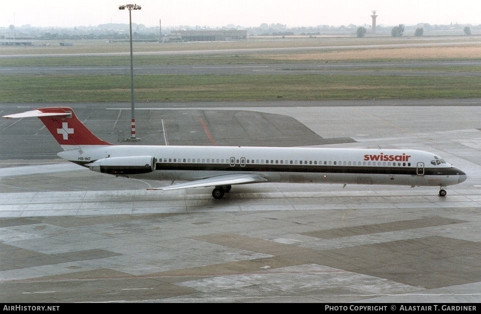 Aircraft Photo of HB-INT | McDonnell Douglas MD-81 (DC-9-81) | Swissair | AirHistory.net #86836