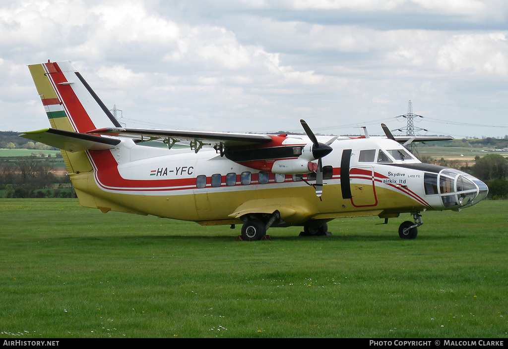 Aircraft Photo of HA-YFC | Let L-410FG Turbolet | AirHistory.net #86856