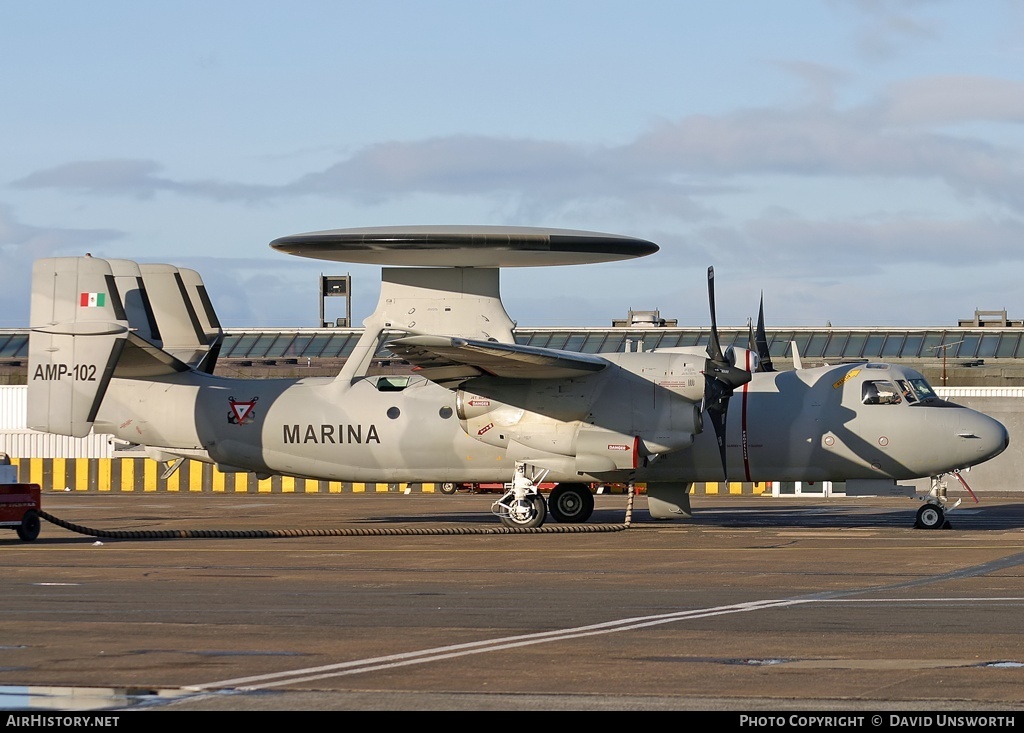 Aircraft Photo of AMP-102 | Grumman E-2C Hawkeye | Mexico - Navy | AirHistory.net #86860