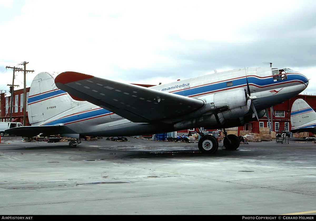 Aircraft Photo of C-FAVO | Curtiss C-46D Commando | Air Manitoba | AirHistory.net #86862