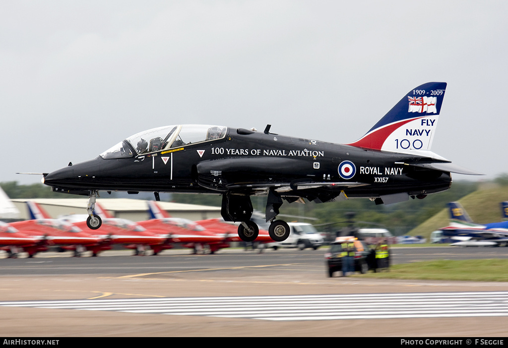 Aircraft Photo of XX157 | Hawker Siddeley Hawk T.1A | UK - Navy | AirHistory.net #86870