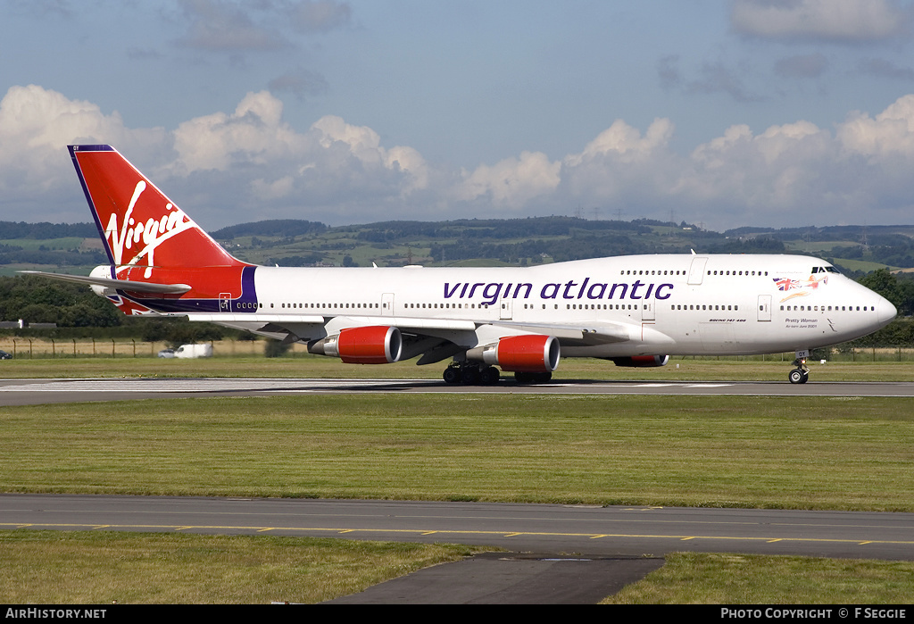 Aircraft Photo of G-VROY | Boeing 747-443 | Virgin Atlantic Airways | AirHistory.net #86879