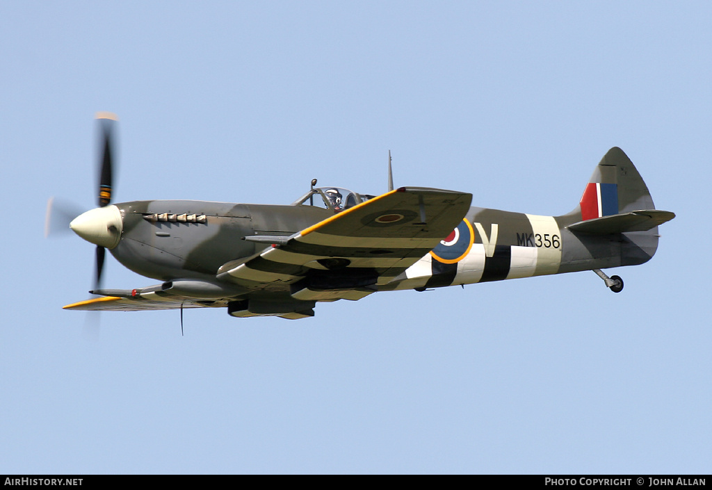 Aircraft Photo of MK356 | Supermarine 361 Spitfire LF9C | UK - Air Force | AirHistory.net #86883