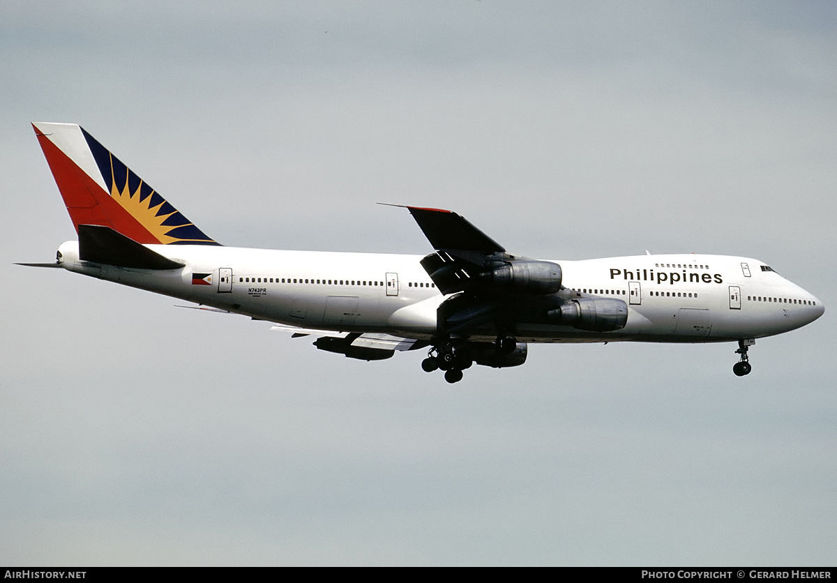 Aircraft Photo of N743PR | Boeing 747-2F6B | Philippine Airlines | AirHistory.net #86890