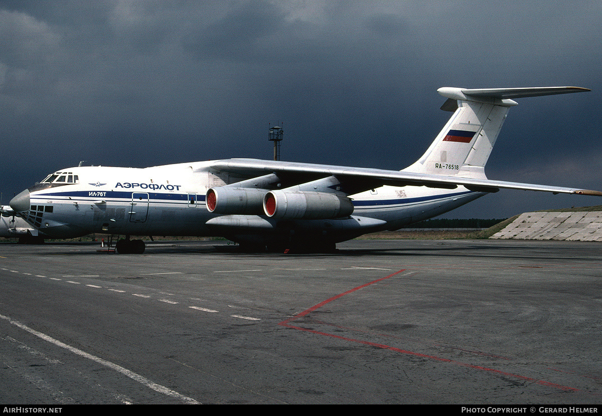 Aircraft Photo of RA-76518 | Ilyushin Il-76T | Aeroflot | AirHistory.net #86894