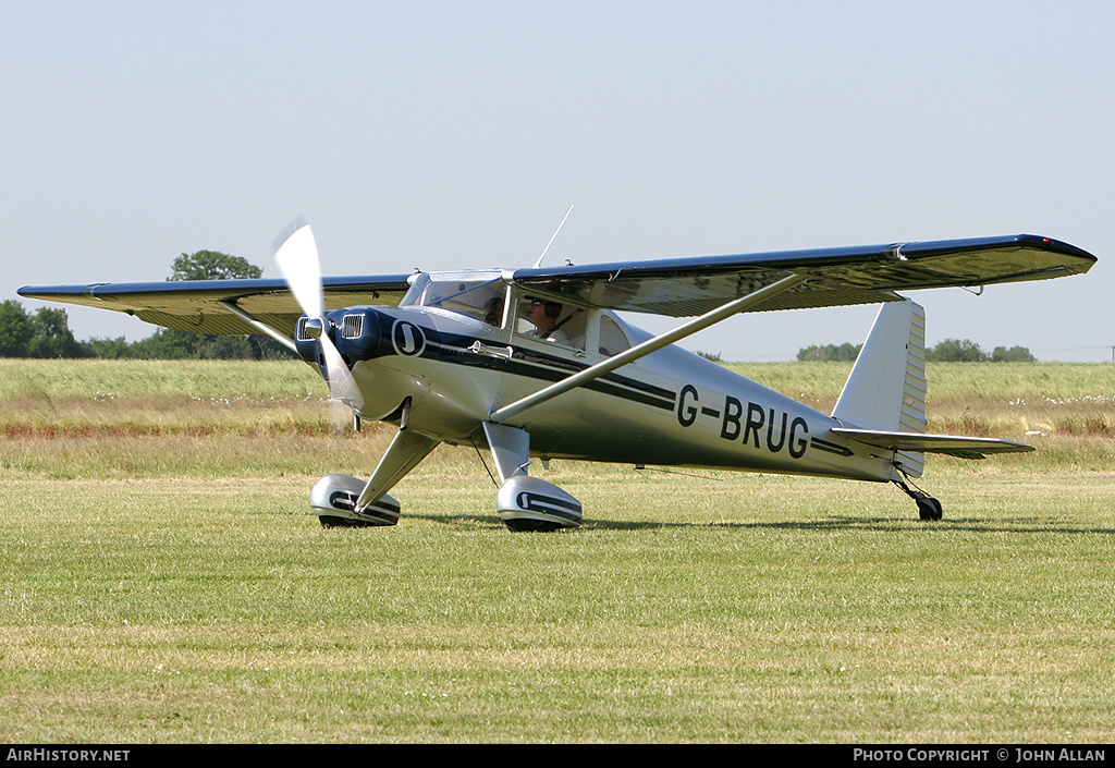 Aircraft Photo of G-BRUG | Luscombe 8E Silvaire Deluxe | AirHistory.net #86897