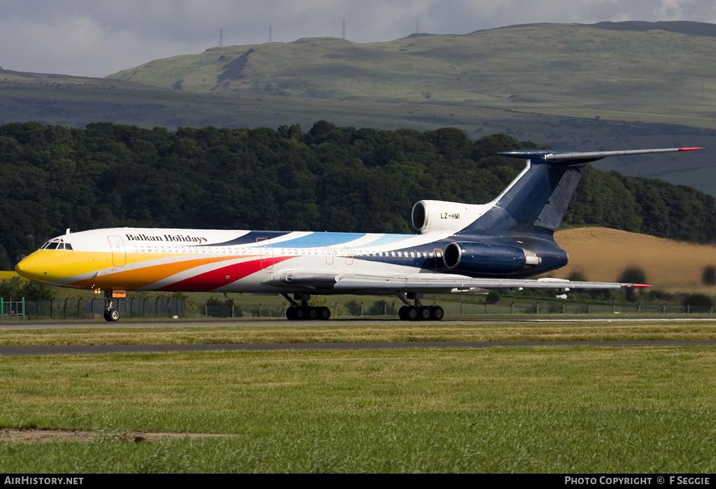 Aircraft Photo of LZ-HMI | Tupolev Tu-154M | Balkan Holidays Air - BH Air | AirHistory.net #86906
